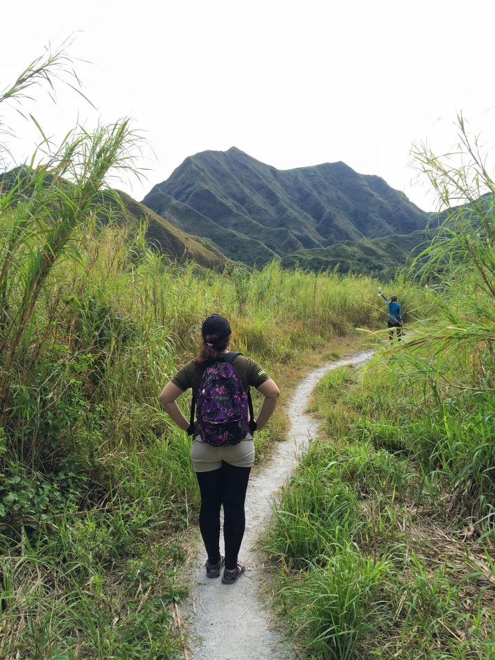 The stunning trail view using Zambales route.