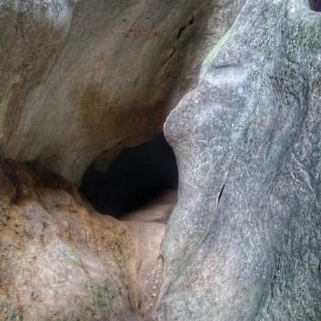 No hard portions in Malangaan spelunking. Just watch out not to bump your head.
